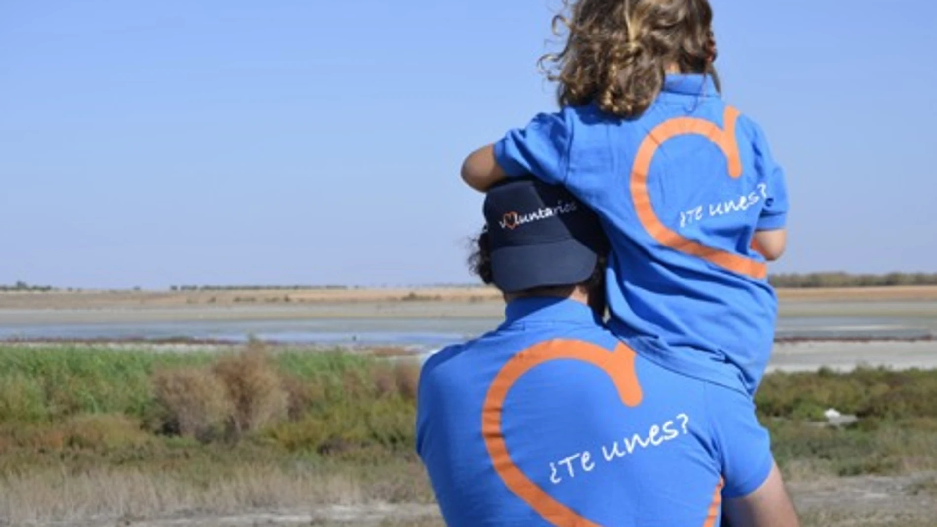 Voluntarios en uno de los proyectos