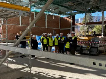 La reconstrucción de La Nevera del Estudiantes, que sufrió daños durante 'Filomena', finalizará antes de verano de 2026 Obras de reconstrucción de La Nevera del EstudiantesREMITIDA / HANDOUT por COMUNIDAD DE MADRIDFotografía remitida a medios de comunicación exclusivamente para ilustrar la noticia a la que hace referencia la imagen, y citando la procedencia de la imagen en la firma02/12/2025