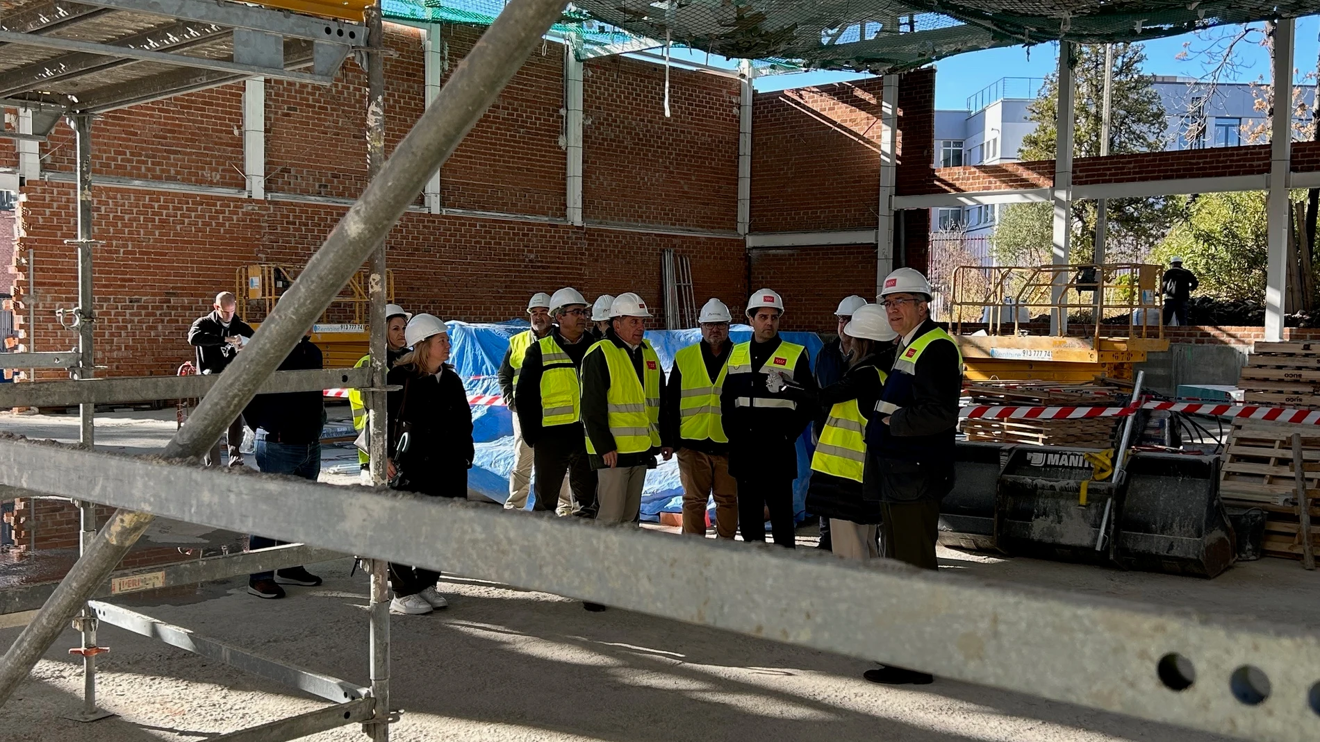 Obras de reconstrucción de La Nevera del Estudiantes REMITIDA / HANDOUT por COMUNIDAD DE MADRID Fotografía remitida a medios de comunicación exclusivamente para ilustrar la noticia a la que hace referencia la imagen, y citando la procedencia de la imagen en la firma 02/12/2025