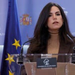 Rueda de prensa de la portavoz de Vox en el Congreso, Pepa Mill&aacute;n