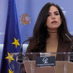 Rueda de prensa de la portavoz de Vox en el Congreso, Pepa Millán