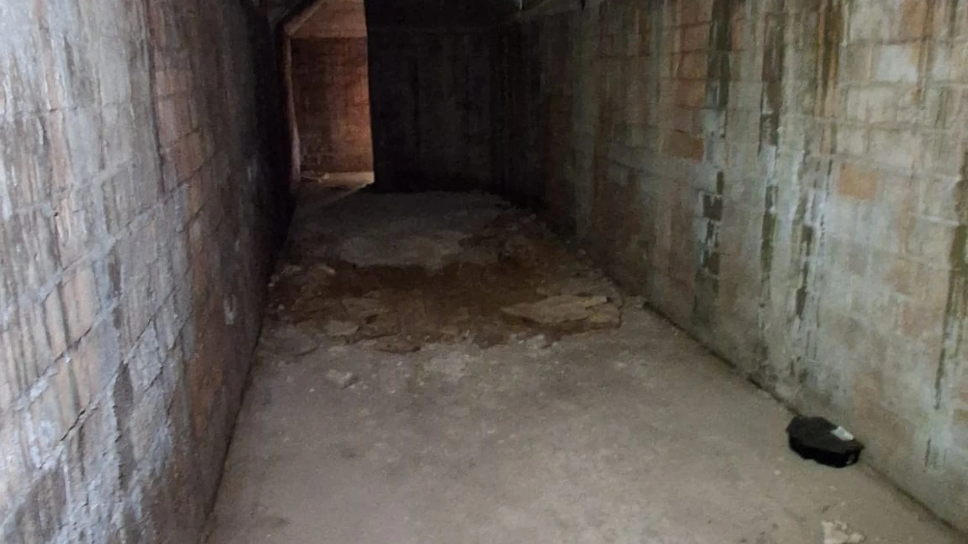 Imagen del refugio antiaéreo descubierto en La Sagrera. REMITIDA / HANDOUT por AYUNTAMIENTO DE BARCELONA Fotografía remitida a medios de comunicación exclusivamente para ilustrar la noticia a la que hace referencia la imagen, y citando la procedencia de la imagen en la firma 02/12/2025