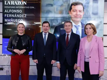 Desayuno informativo en la Razón de Alfonso Fernández Mañueco @ Gonzalo Pérez Desayuno informativo en la Razón de Alfonso Fernández Mañueco @ Gonzalo Pérez