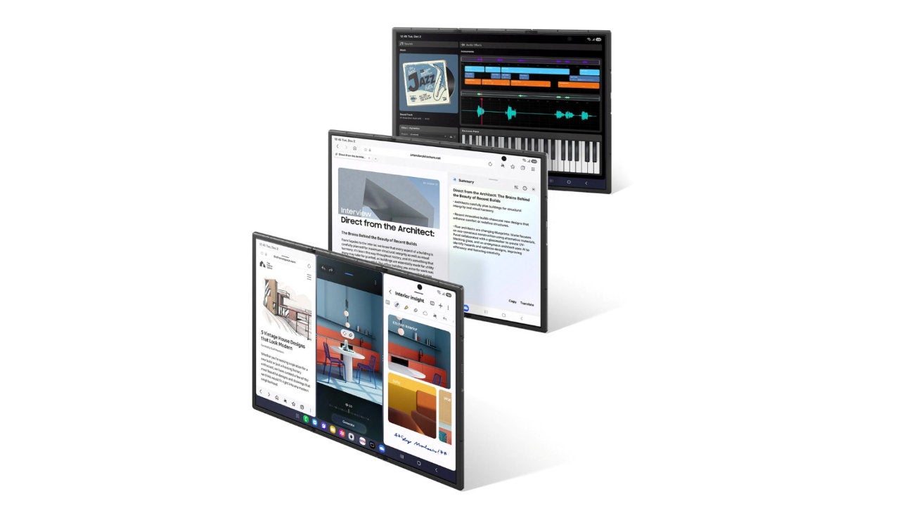 La pantalla de 10 pulgadas del Samsung Galaxy Z TriFold y su software optimizado te permitirán hacer de todo