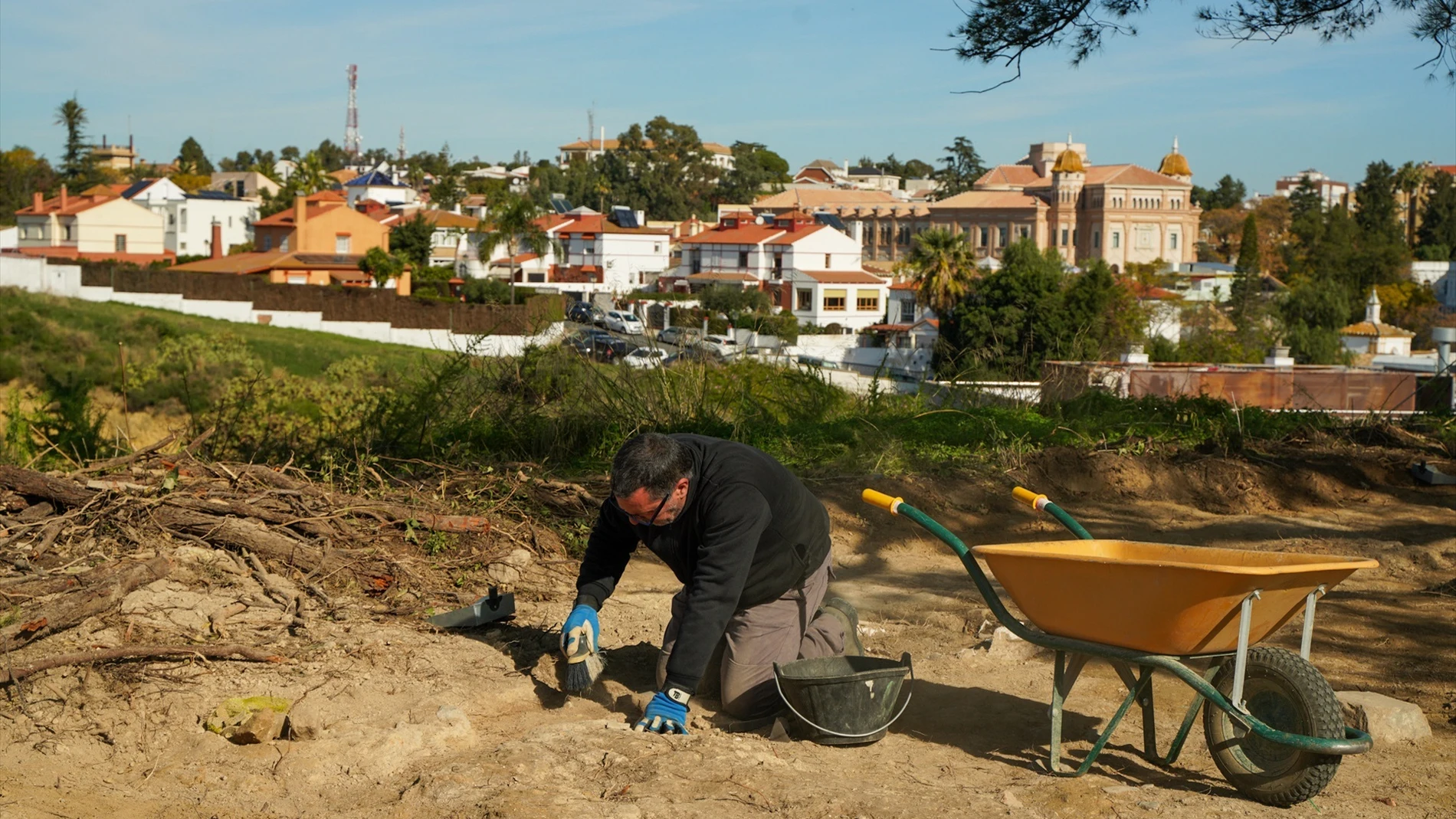 Aparecen en San Pedro los primeros restos conocidos del castillo medieval de Huelva