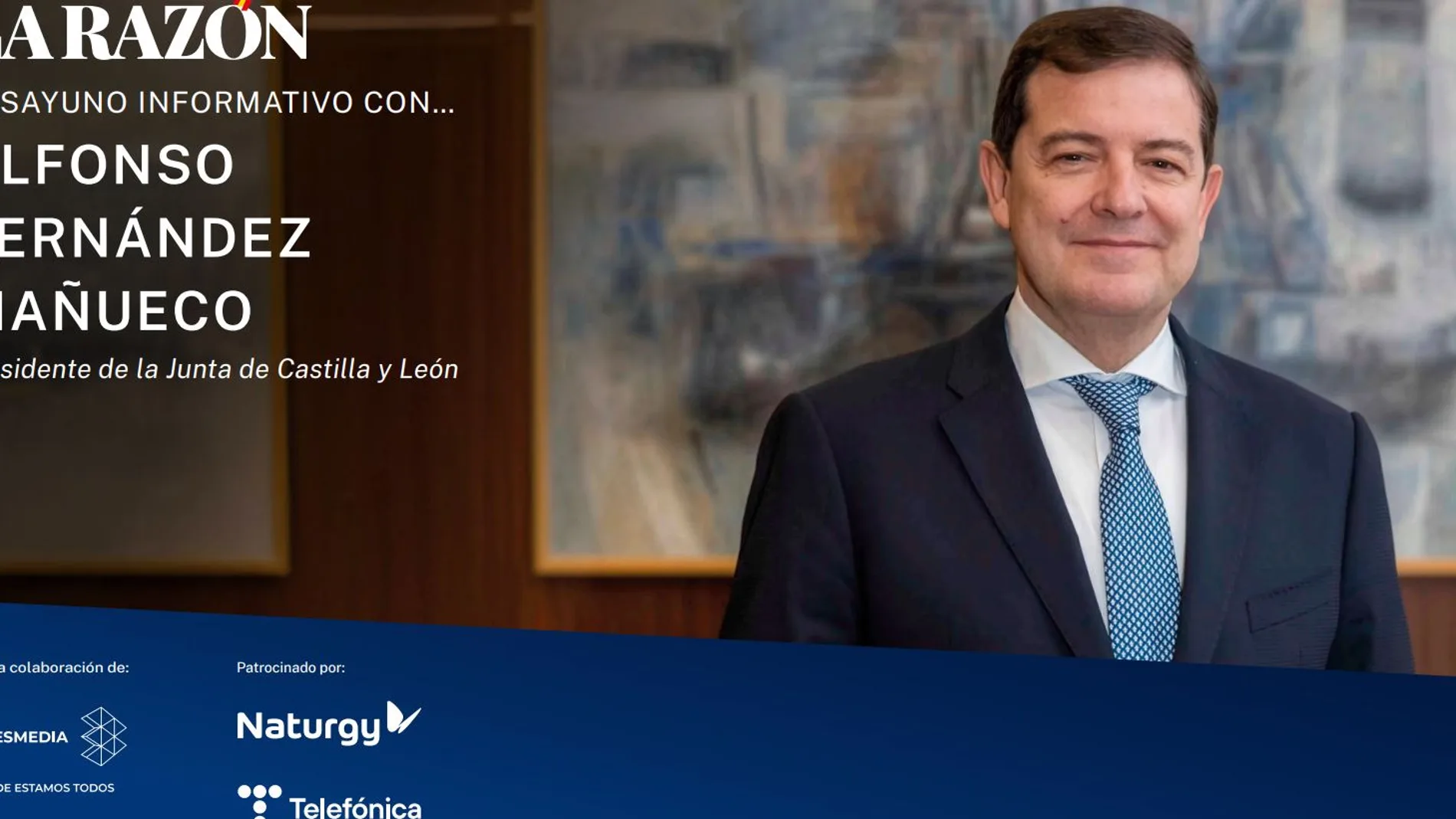 Siga en directo el desayuno informativo de Alfonso Fernández Mañueco en LA RAZÓN