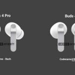 As&iacute; lucen los nuevos Samsung Galaxy Buds 4 y Galaxy Buds 4 Pro de color blanco en sus primeras im&aacute;genes reales