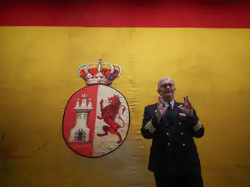 La Armada inaugura en el Museo Naval una exposición sobre la bandera de España: "Tiene vida y nos representa a todos" La Armada inaugura en el Museo Naval una exposición sobre la bandera de España: "Tiene vida y nos representa a todos"