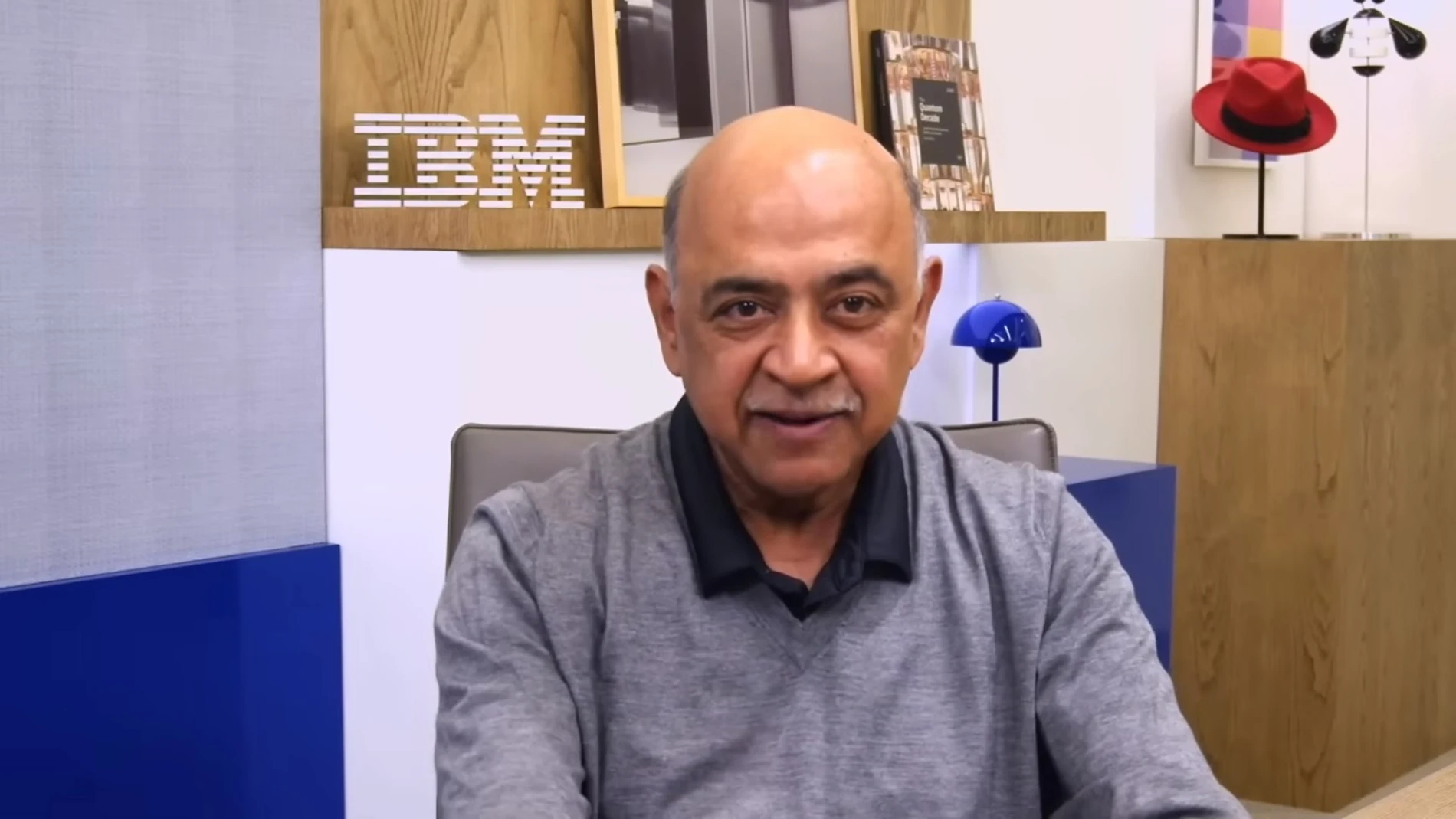 Arvind Krishna, CEO de IBM, durante su entrevista para Decoder