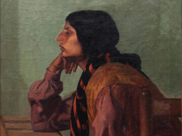 Una imagen del cuadro inédito