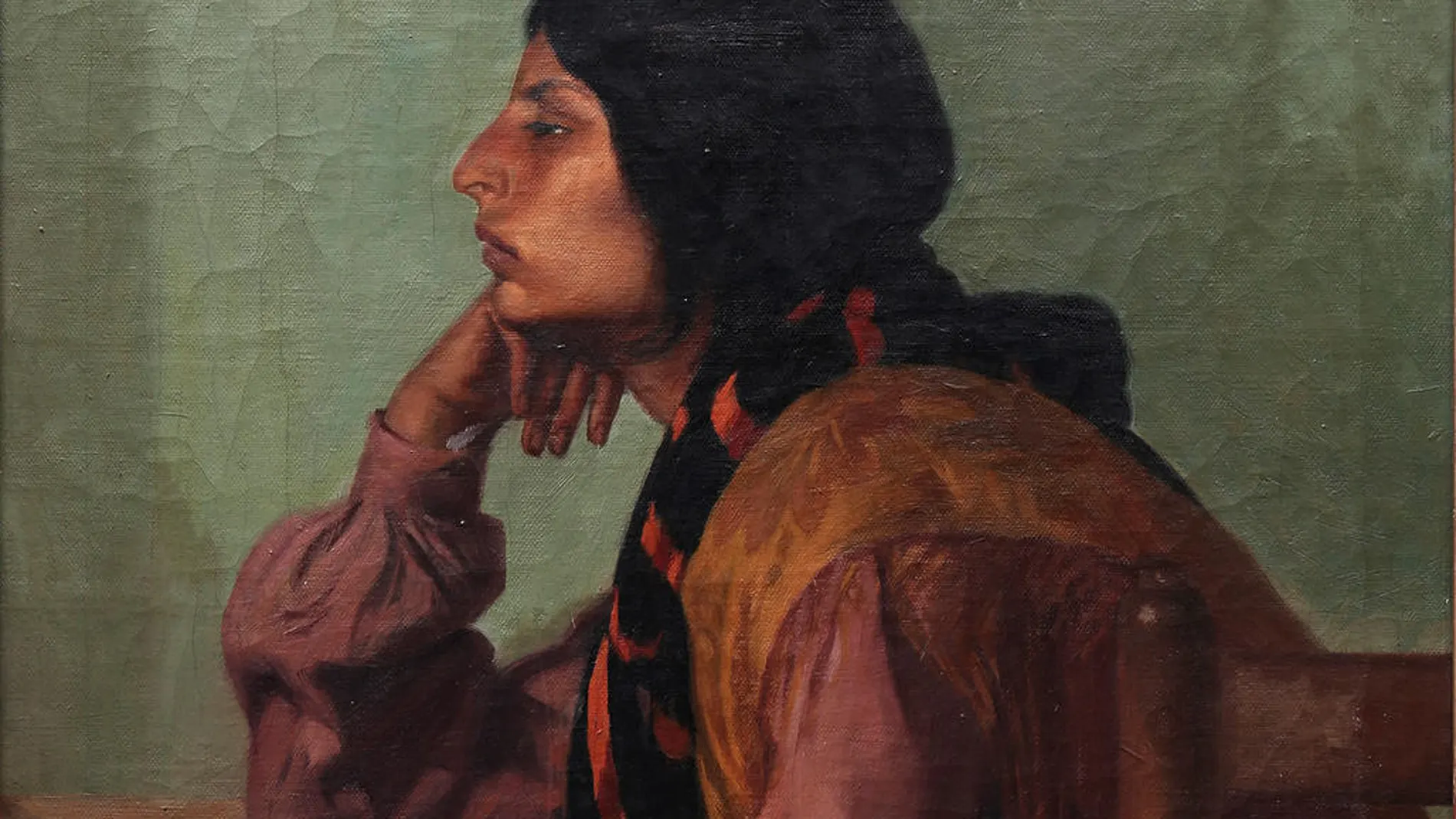 Una imagen del cuadro inédito