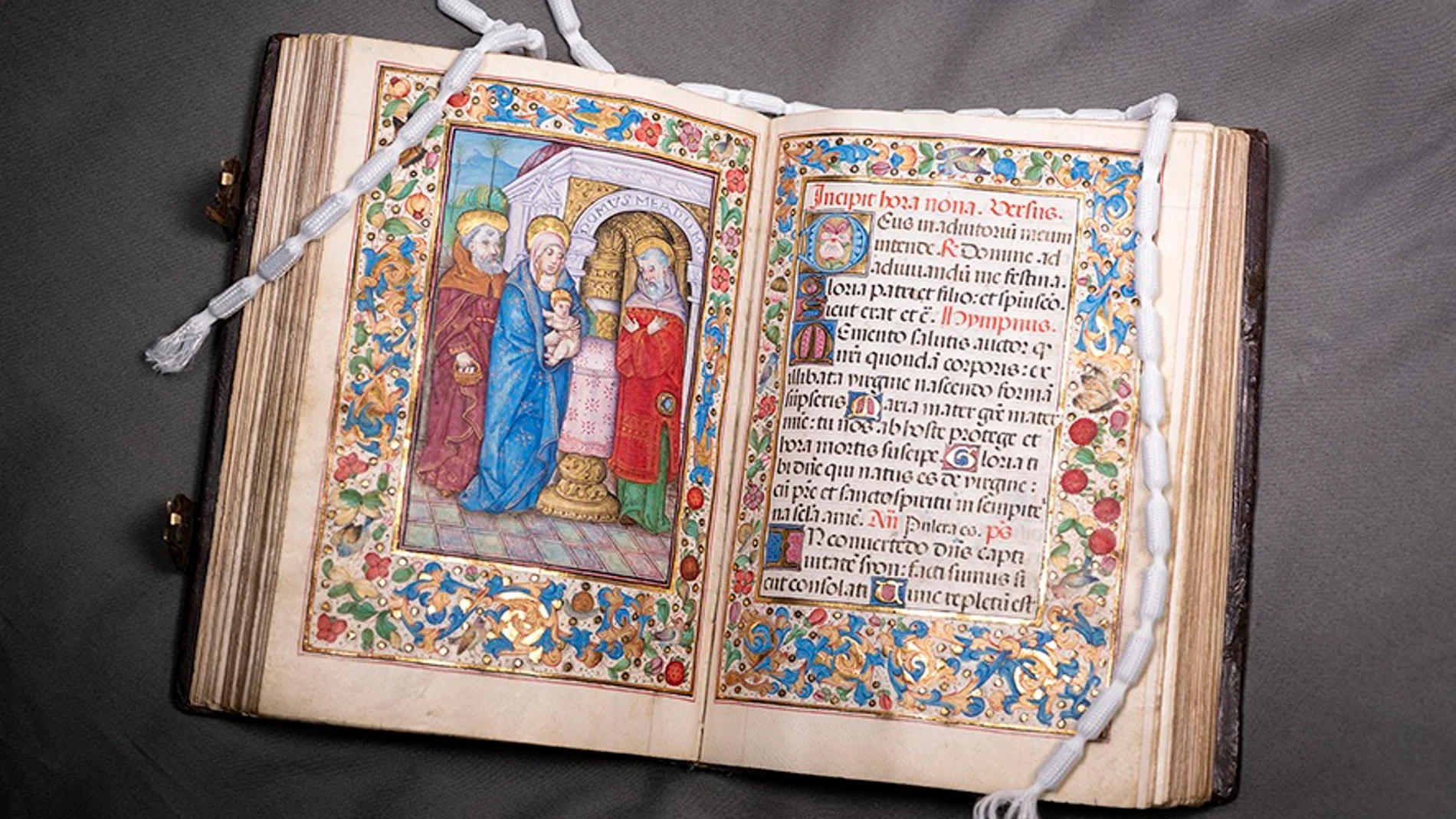 CATALUNYA.-La Biblioteca de Catalunya adquiere y digitaliza el 'Llibre d'hores de la família Gralla'