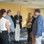 La vicepresidenta, Isabel Blanco, mantiene un encuentro con empresarios argentinos