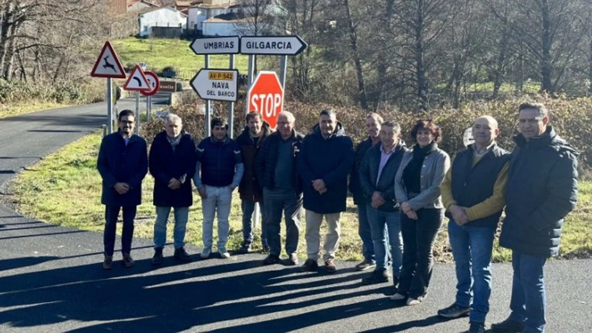 El presidente de la Diputación de Ávila, Carlos García, visita la infraestructura