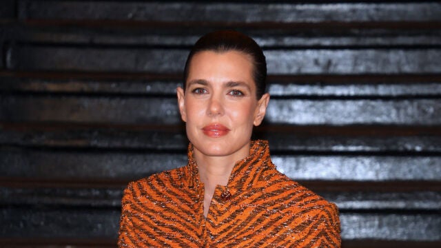 Carlota Casiraghi en el desfile de Chanel.