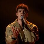 Crespo, durante una de sus últimas actuaciones antes de convertirse en el décimo expulsado de 'OT 2025'