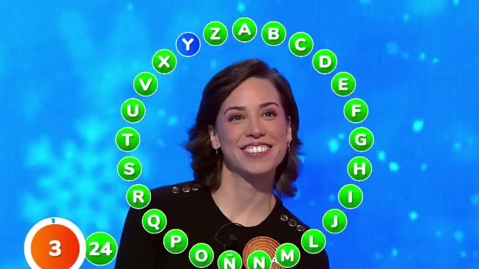 Rosa, a una palabra de llevarse el bote de 'Pasapalabra'