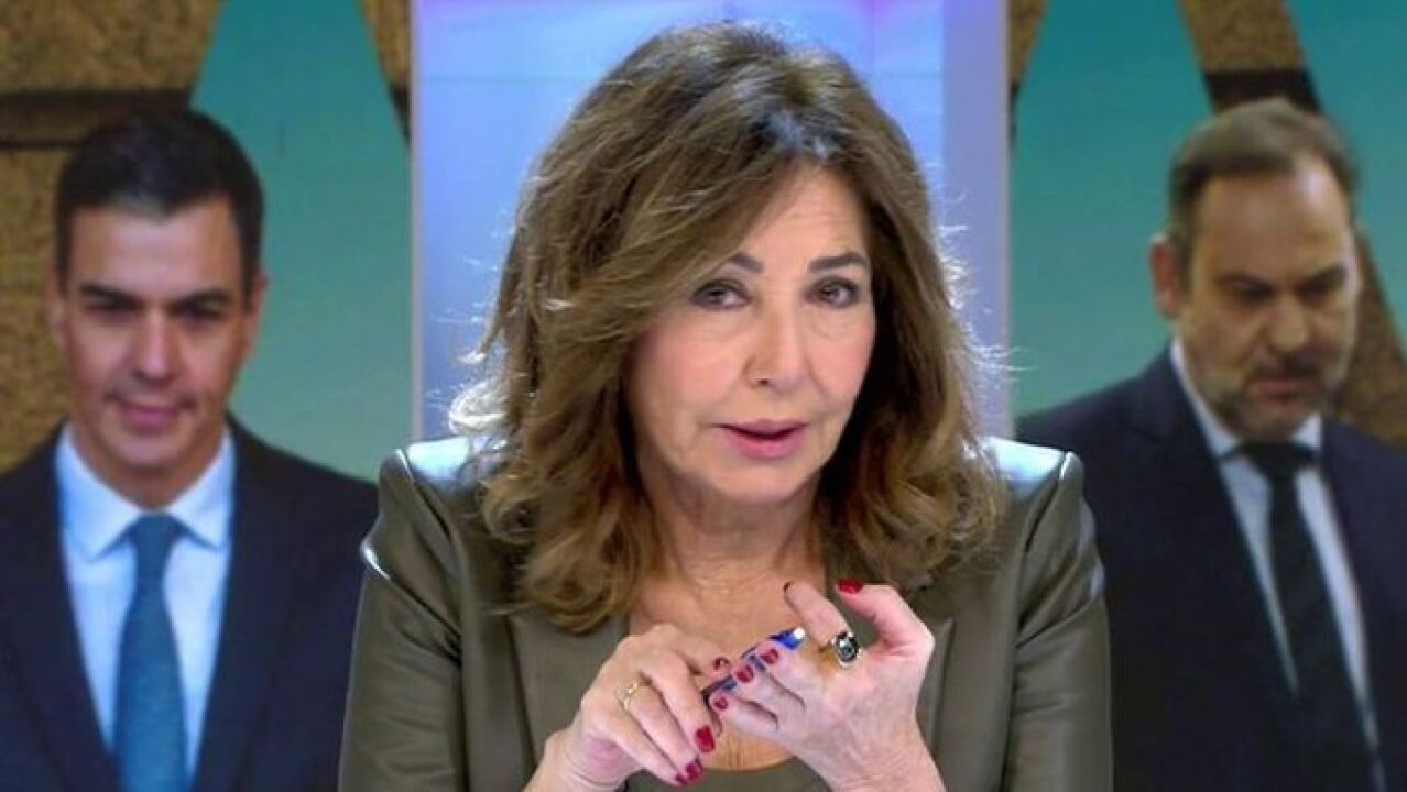 Ana Rosa Quintana arremete contra Pedro Sánchez por el caso Ábalos y  cuestiona su "tolerancia cero" contra la corrupción
