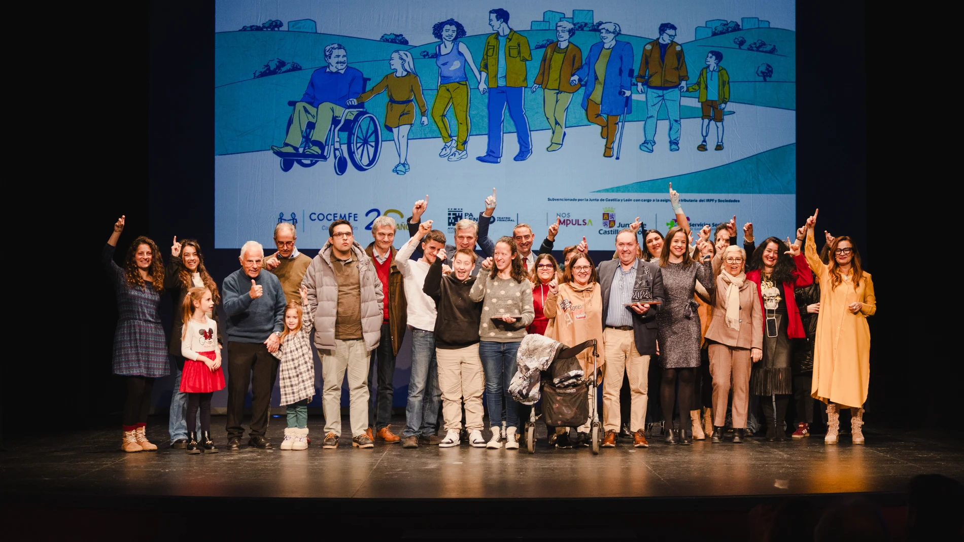 Gala XV Premios Cocemfe Castilla y León