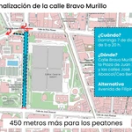 El Ayuntamiento volverá a peatonalizar este domingo un tramo de Bravo Murillo coincidiendo con el puente de diciembre