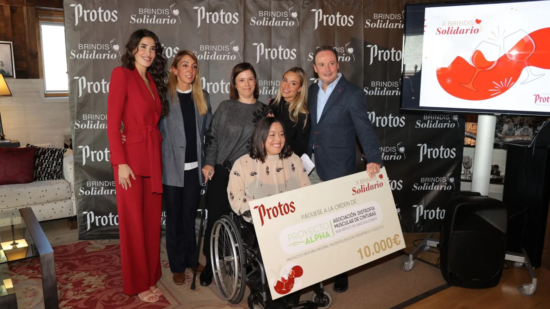 Brindis solidarios con los mejores vinos de la Ribera del Duero