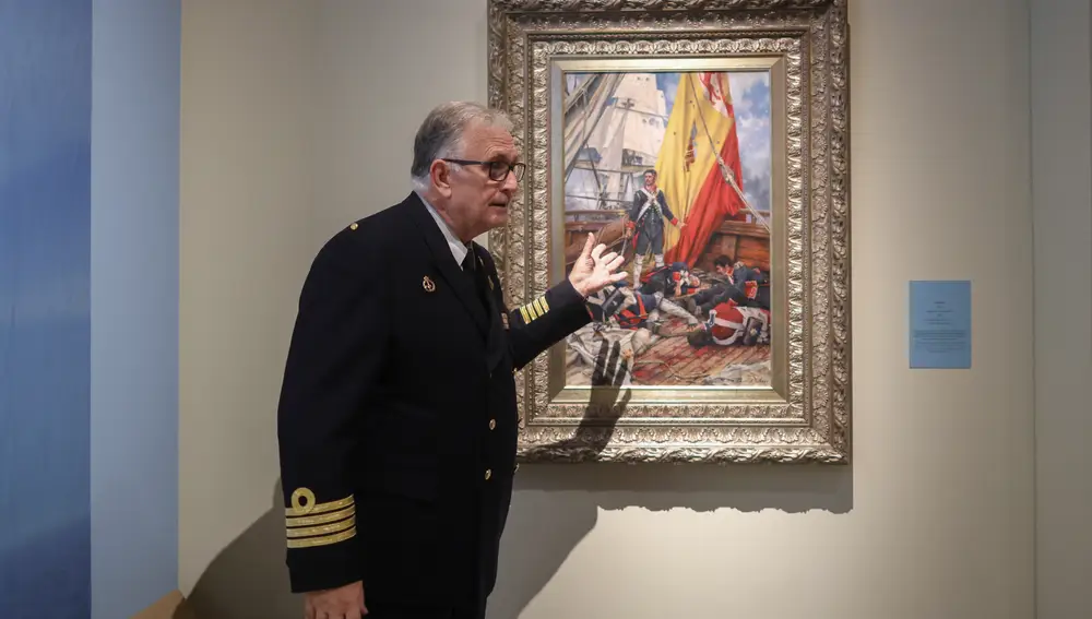 Uno de los cuadros que para Escrigas simboliza que "España nunca se rinde"