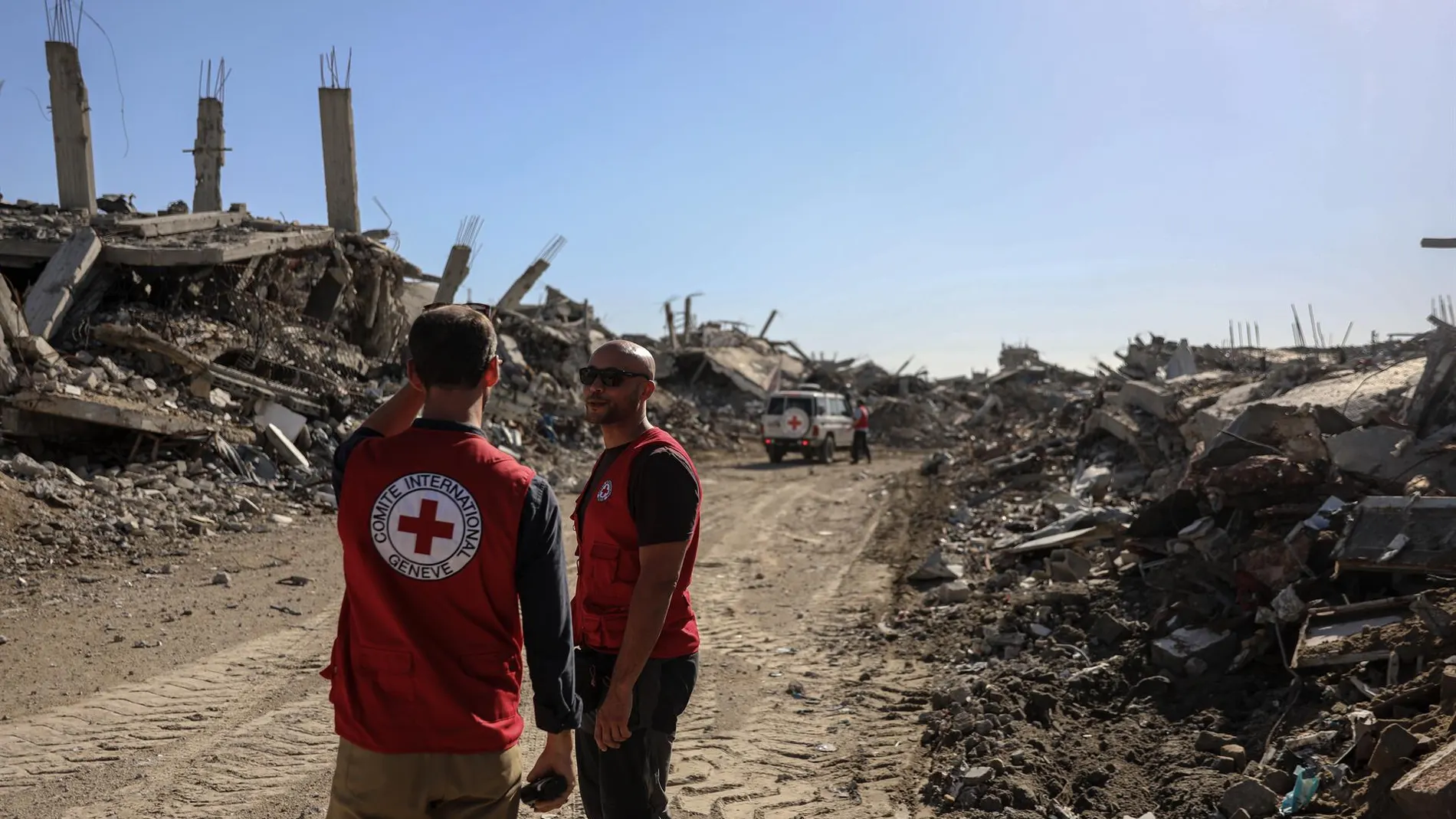 O.Próximo.- AMP.- Hamás y Yihad Islámica localizan en Gaza el cuerpo de otro rehén y se preparan para su entrega