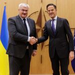 Rutte pide mantener el apoyo financiero a Ucrania incluso si no se logra un consenso para usar activos rusos