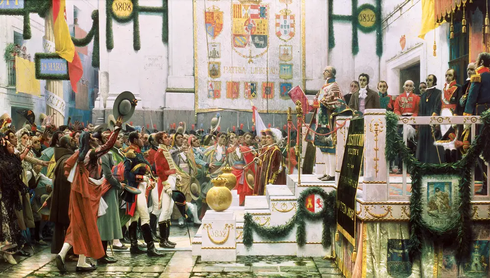 Cortes de Cádiz: Constitución de 1812