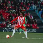 Aridane Hernández con el Almería