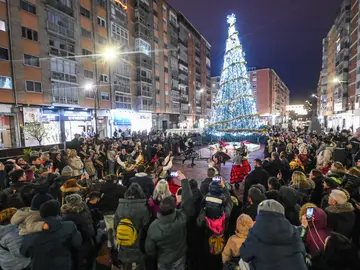 Encendido de las luces de Navidad en Burgos Encendido de las luces de Navidad en Burgos