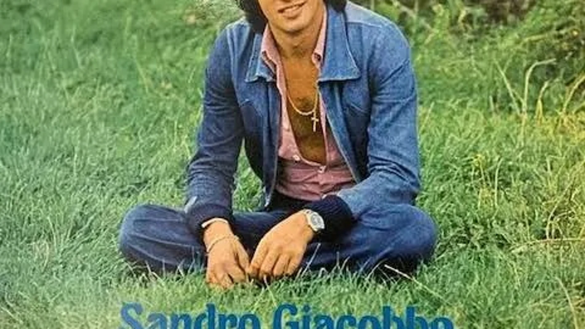 Portada del álbum de Sandro Giacobbe "Amor no te vayas"