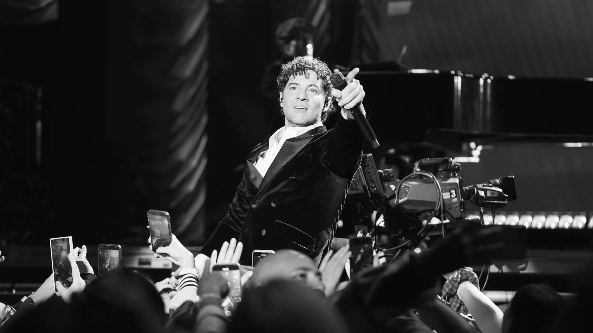 David Bisbal en uno de sus conciertos