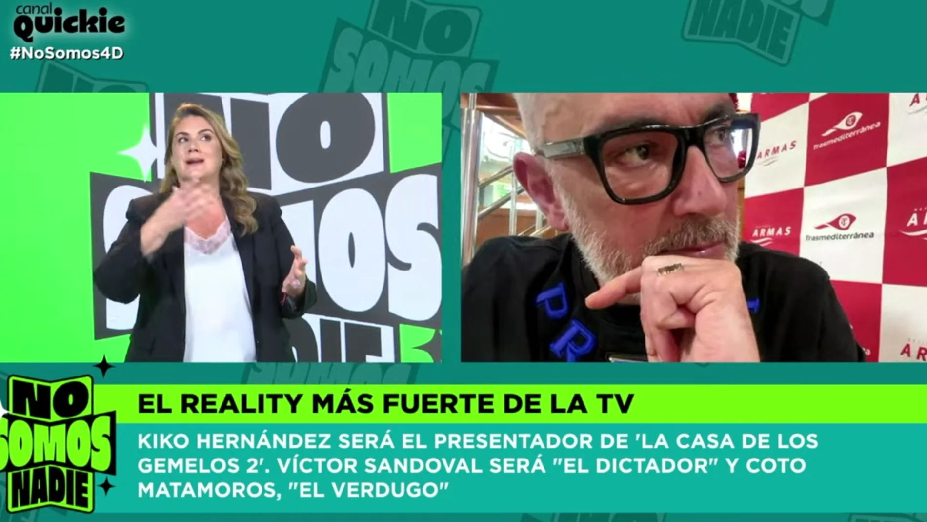 Kiko Hernández en 'No somos nadie'