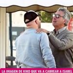 Kiko Rivera hablando con su t&iacute;o Antonio Rivera