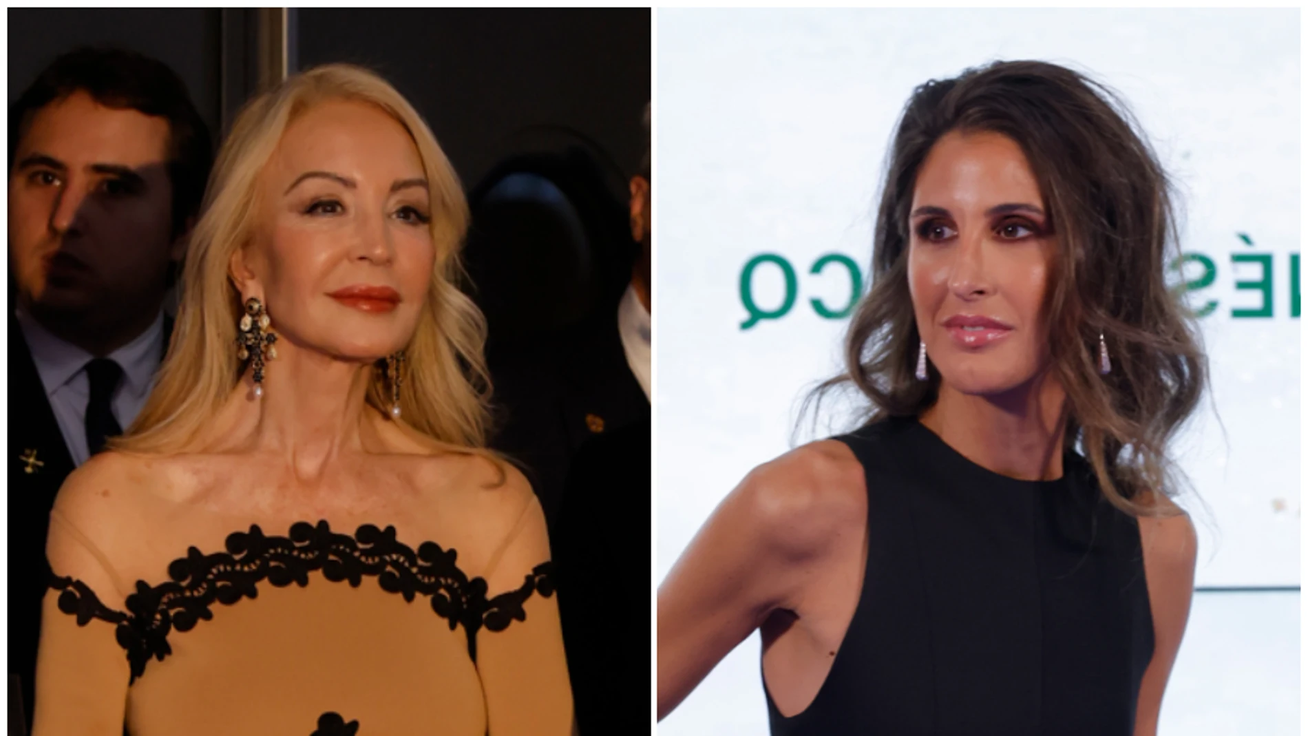 Carmen Lomana e Inés Domecq en la fiesta de LA RAZÓN