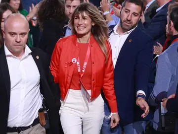 Begoña Gómez en un acto del PSOE Begoña Gómez en un acto del PSOE