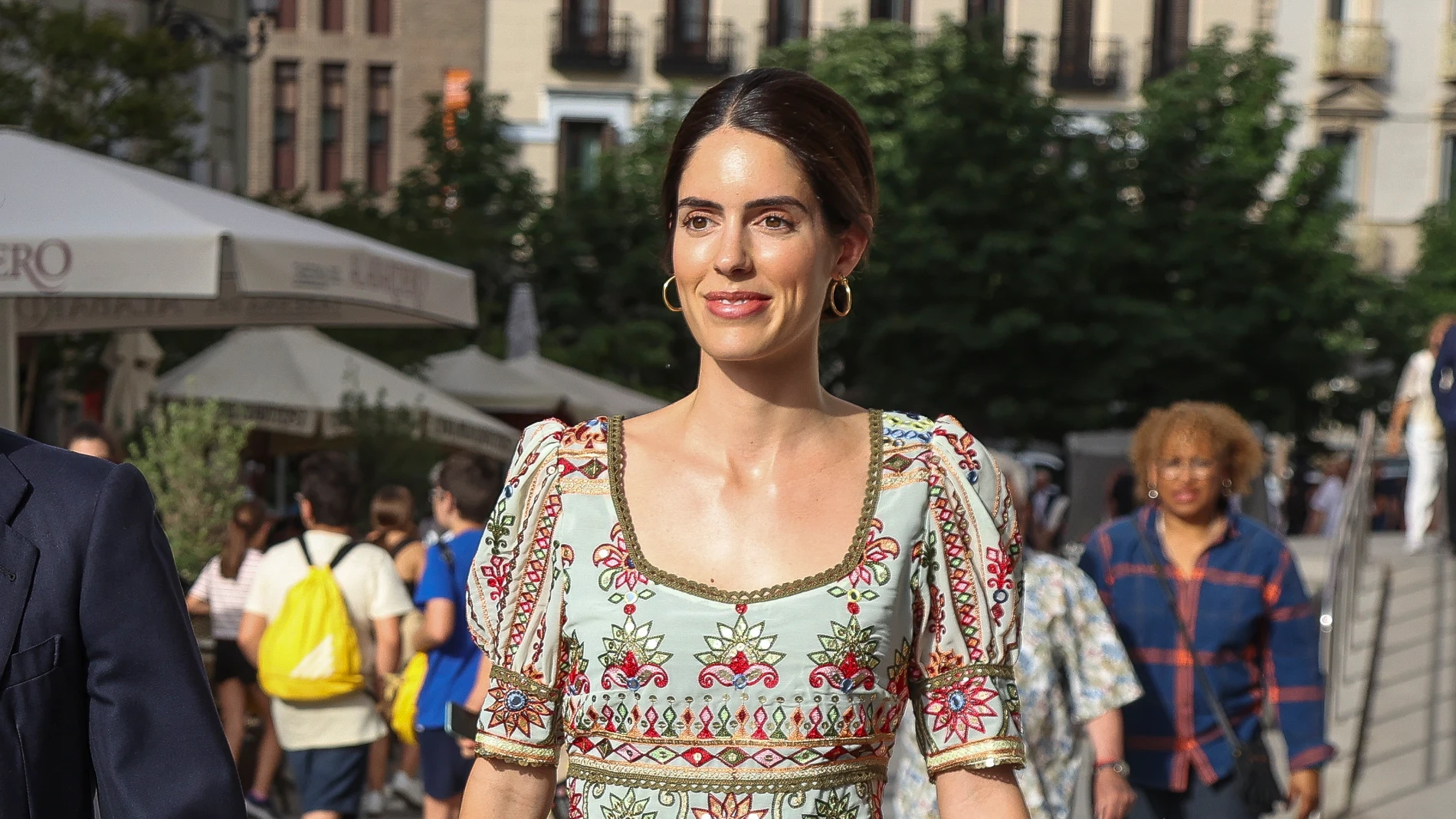 Sofía Palazuelo con look de invitada.