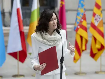 MADRID.-Ayuso reprende a Sánchez por "poner en tela de juicio" el sistema sanitario y a profesionales del Hospital de Torrejón MADRID.-Ayuso reprende a Sánchez por "poner en tela de juicio" el sistema sanitario y a profesionales del Hospital de Torrejón