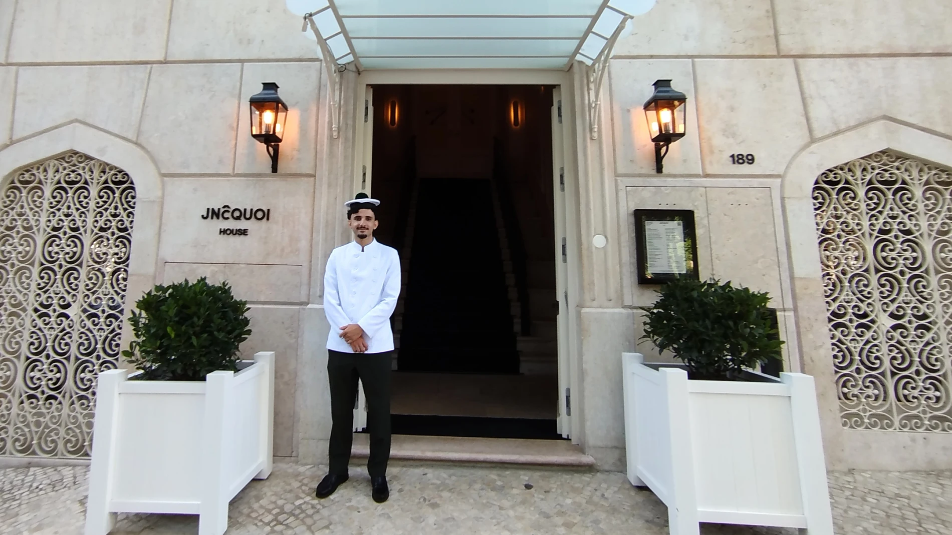 Entrada al restaurante