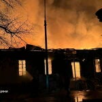 Un misil ruso provoca un incendio en la regi&oacute;n ucraniana de Chernihiv