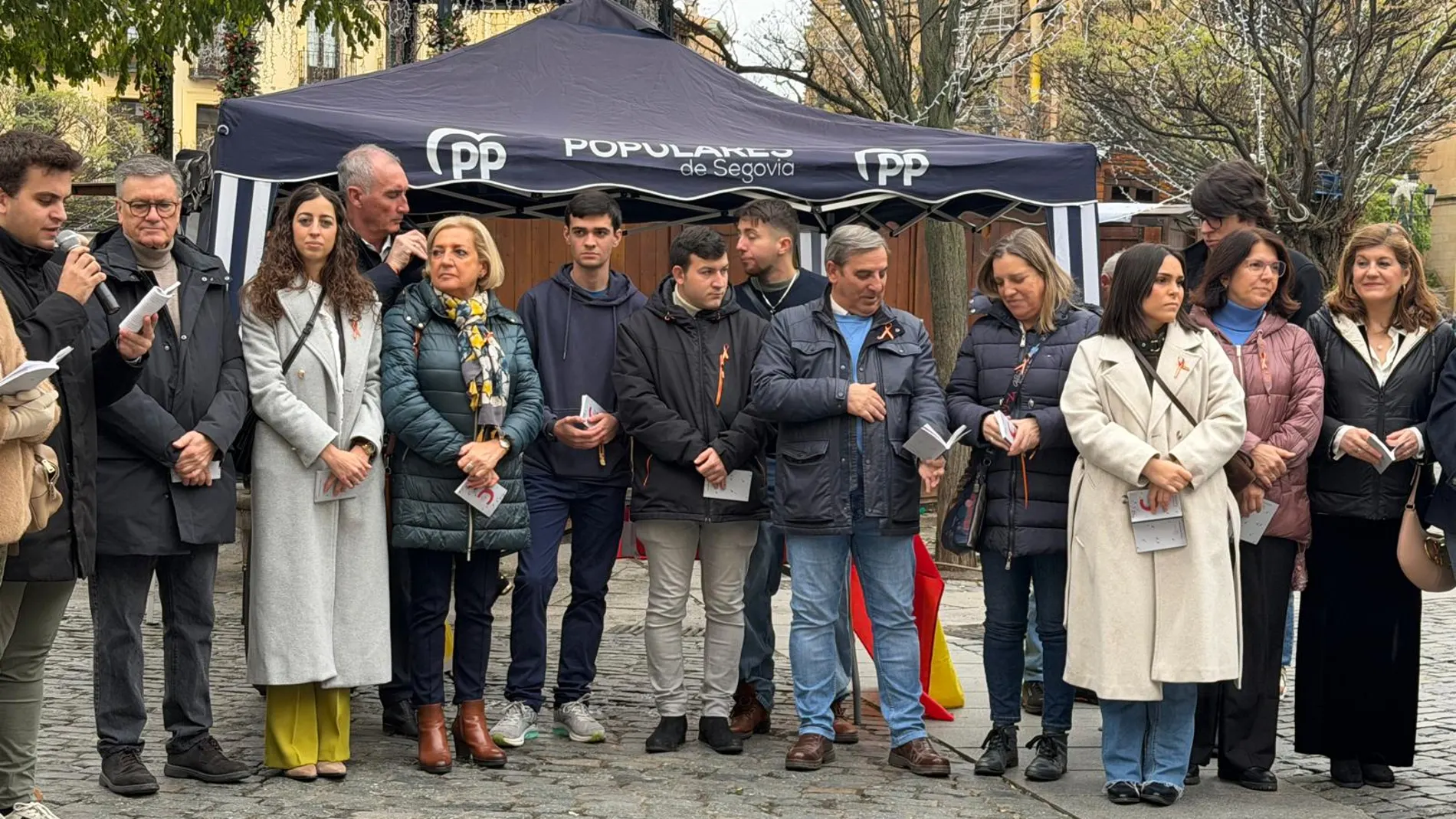 Acto de Nuevas Generaciones en Segovia