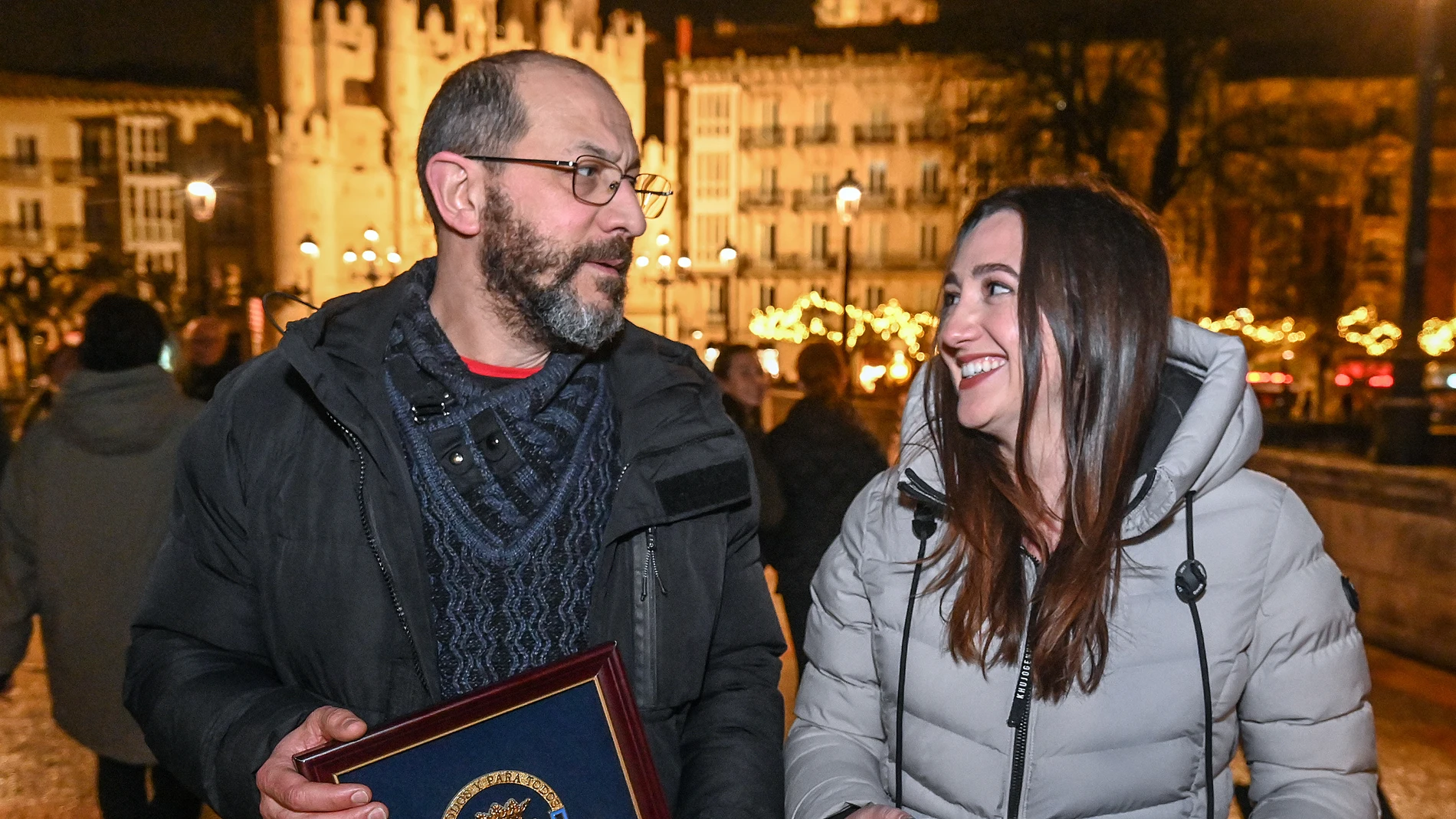 Clara y Alejandro, donantes de sangre burgaleses