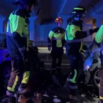 Tres heridos en una colisión entre dos turismos en la M-607, en el término de Fuencarral