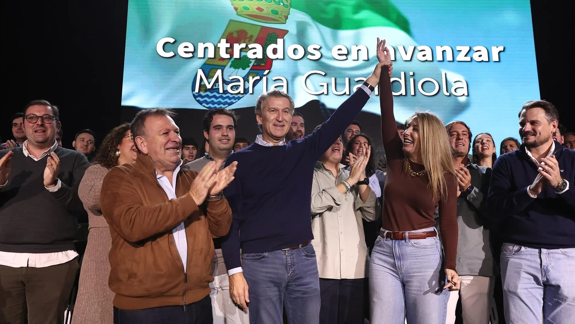 21D.- Feijóo y Guardiola se marcan como reto lograr más escaños que toda la izquierda y reducir la dependencia de Vox