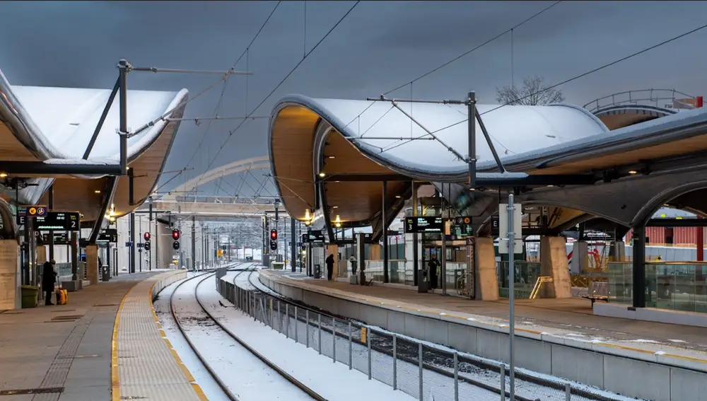 Estación de Ski en Oslo, Noruega