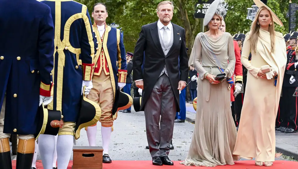 Máxima y Amalia de Holanda.