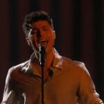 Tinho durante su actuaci&oacute;n en la Gala 12 que le otorga el pase a la final de 'Operaci&oacute;n Triunfo 2025'