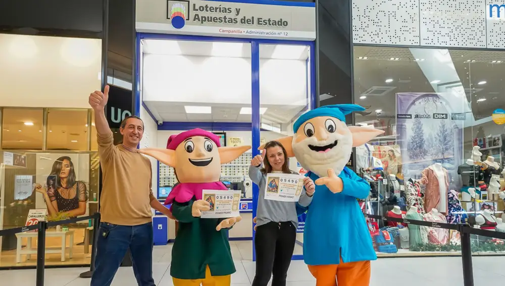 La Administración de Lotería situada en el Centro Comercial Parque Corredor, denominada “Campanilla”