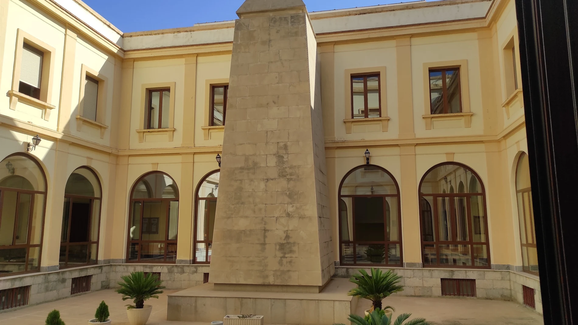 Interior de la Audiencia Provincial de Jaén